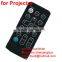 ZF Black 25 keys Projector Wireless ir pc Remote Control for Lixun endoscopic film projector with Keyboard Function,Laser