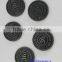 wholesale zinc alloy square shaped metal brand logo label for wine bottle