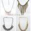 Winter style multi layer tassel chain necklace