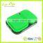 BPA Free 2-compartment 600ML+300ML Silicone Lunch Box Food Container with Lid Folk Spoon,Leak Proof Collapsible Lunch Box