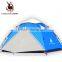 outdoor automatic camping tent two layer tent 3 person tent with big front room
