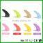 Popular various colors plastic custom shoe rack