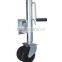trailer jack with rubber wheel