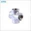 Pipe Fitting Stainless Steel Thread Cross Adapter