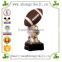 Factory Custom made home decoration polyresin golf trophy statue