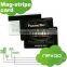Blank magnetic stripe smart card with scratch-off panel