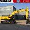 ISUZU engine 0.9m3 Bucket 21Ton Crawler Excavator Hydraulic Grab Excavator