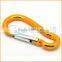 Fashion High Quality Silver Color Aluminum Soild Carabiner