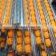 aluminum racks/fluency strip with plastic skatewheel