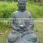 Female buddha statue with resin material