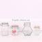 transparent airtight glass storage jar with metal clip