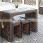 garden rattan wicker furniture outdoor chairs and tables for bar used