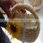 Gifts & Decor Handle Woven Corn Husk Baske