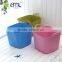 Plastic Portable Storage bucket, Plastic Square Storage Bucket, Square plastic bucket