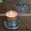mercury votive holders small size dome glass cloche candle jars