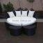 sofa bed rattan