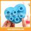 Ring Ice Cube Tray 6-tray Eco-friendly Silicone Ice Mould
