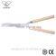 Whole forged stainless steel High quality Oak wooden handel garden scissors