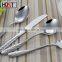 Nice silver delicate long handle Wholesale Royal Stainless Steel Flatware;innovative cutlery