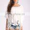 new arrived momen's pleated white sleeveless summer tops