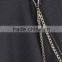 Wholesale Women Apparel Asymmetric Draped Hem Elasticated Waist Grey Jersey Skirt(DQE0355SK)