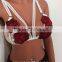 Embroidery Rose Mature Ladies Sexy Underwear Lingerie Sexy Mature Woman Lingerie Girls Wearing Lace Lingeries Sheer Bra