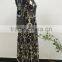 embroidery floral fashion long ladies evening dress