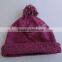 Custom 100% Acrylic Knitted Beanie/winter Knitted Beanie Hat