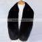 Myfur Top Quality Natural Silver Fox Fur Coat Collar Wholesale Fur Hood