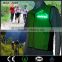 water washing LED flashing reflective sports reflective running vest
