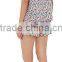 Top selling printing shirt and shorts women pajamas sleepwear