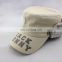 Chinese wholesale customized vintage military hats and caps for fashion with print or embroidery logo