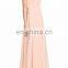 Elegant Spaghetti Strap Long Chiffon Surplice Sexy Evening Dress Women