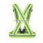 Comfortable hi vis reflective running safety belt