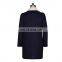 Guangzhou Clothing Manufacturer Contrast Beaded Collar Long Sleeve Women's Winter Coat