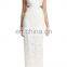 2017 Latest Ladies Gown Design Cutout Evening Lace Gown (16121402)