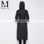 Wholesale Fashion Women's Long Parka Down Feather Thicken Winter Warm Long Down Coat