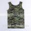 Private Label Camouflage Mens Vest Camo Design Cotton Summer Vest Men