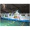 Super run obstacle course frozen,extreme rush inflatable obstacle race
