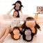 Round fat like ball soft stuffed Monkey plush gift toy