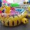 2017 hot selling Kiddy Inflatable Battery Bumper Boat