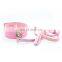 Sexy Pink Locked Collar Sex Novelty Adult Product Sex toy Bondage Collar