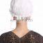 Romantic Baroque Renaissance white synthetic party wigs P-W210