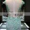 1A472 Sexu Backless Deep V-neck Mermaid Train Lace Eveing Dress