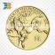 Factory direct sales cheap custom souvenir gold coin
