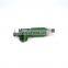 Hengney car parts 195500-3040 1955003040 BP2Y-13-250 For 1997-1998 Mazda Protege Fuel injector clean
