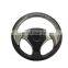 Hot sale  leather cars steering wheel control with high performance