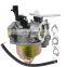16100-ZH8-W61 Carburetor for HONDA GX160 GX200 5.5HP 6.5HP W/ Choke Lever Carb