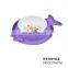 Hangzhou Tianyuan Pet Products Factory Stainless steel Suction Cup Pet Dog Cat Food Bowl With Silicone Mat