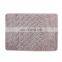 New Arrival Luxurious Comfortable Printing Flannel Material Living Room Fluffy Gray Carpets and Rugs